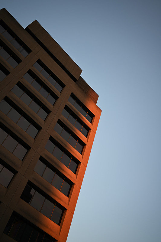 Orange building
